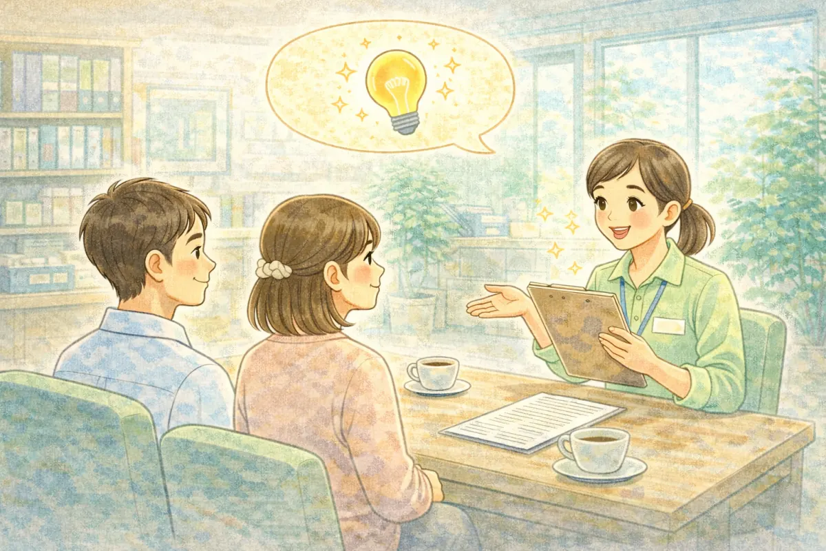 就労選択支援の制度を説明するイラスト
